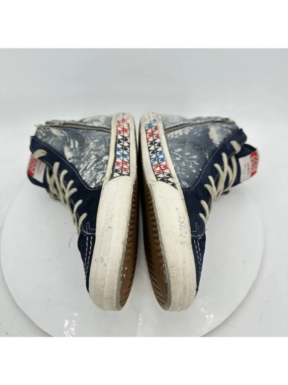Golden Goose SLIDE Slip On EU 41 Womens 10 Denim Casual Shoes - Picture 10 of 11